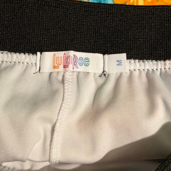 Lularoe Orange and blue Floral Maxi Women’s Skirt Size Medium - Picture 13 of 13